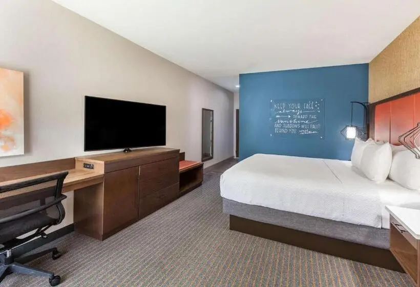 キングサイズベッドのスタンダードルーム, La Quinta By Wyndham Houston East At Sheldon Rd