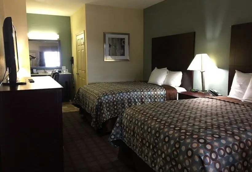 2ダブルベッドのスタンダードルーム, Pearsall Inn And Suites