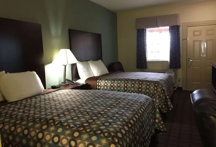 2ダブルベッドのスタンダードルーム, Pearsall Inn And Suites