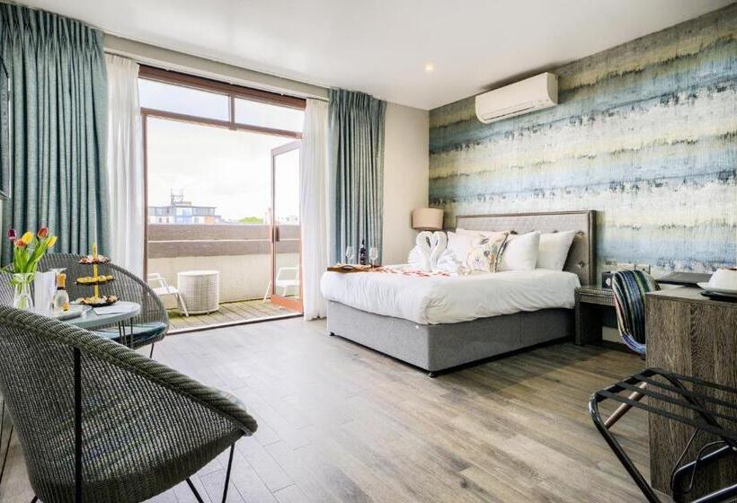 带阳台的豪华间, Villare Leicester City Centre