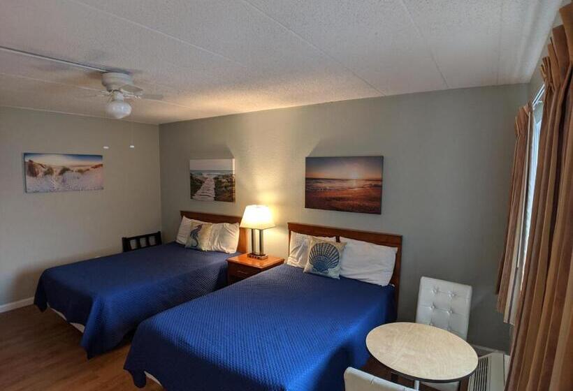 Pokój Standard 2 Łóżka Małżeńskie, Sand Pebble Motor Lodge
