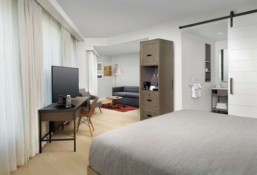 إستوديو قياسى سرير مزدوج, Canopy By Hilton Ithaca Downtown