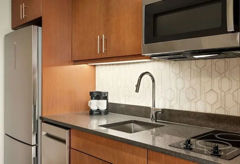 ダブルベッドのスタンダードスタジオ, Homewood Suites By Hilton Wilmington Downtown