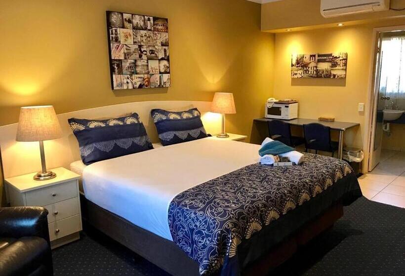 디럭스 스위트 킹 침대, Kyabram Motor Inn