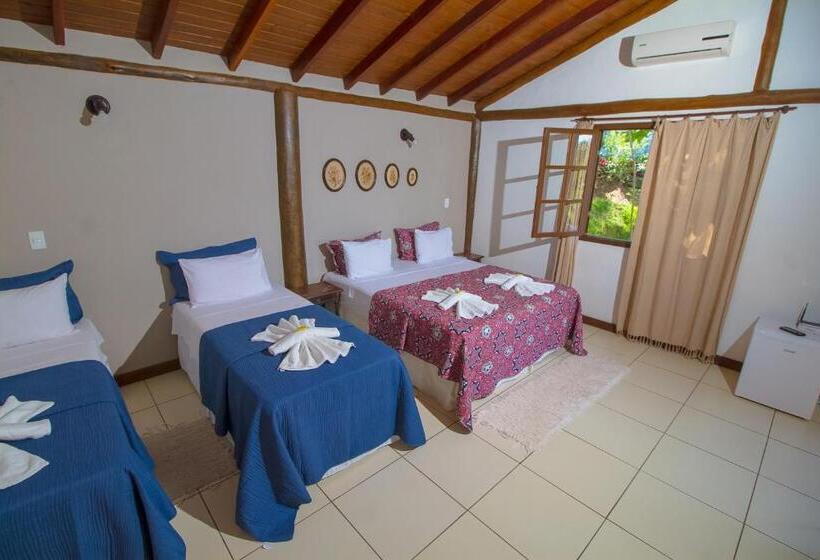Chambre Quadruple Standard, Pousada Parque Da Mata