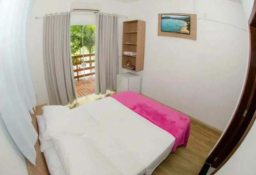 اتاق استاندارد با بالکن, Pousada Rosa