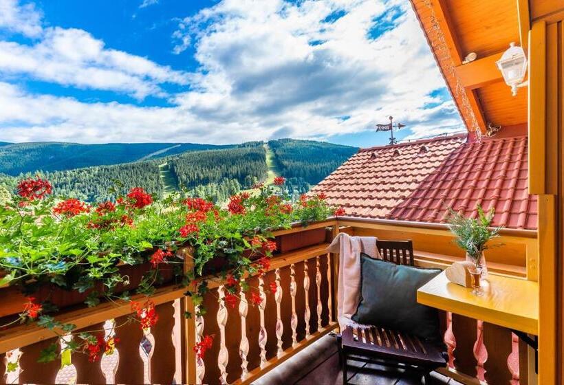 Family flat with balcony, Pension Happy Superior