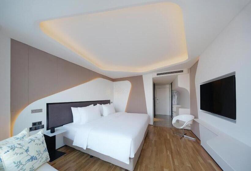 キングサイズベッドのデラックスルーム, Flyzoo Hotel Alibaba Future