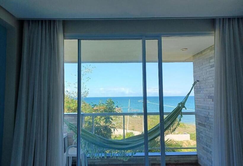 חדר סטנדרט לארבעה נוף לים, Pousada Laguna