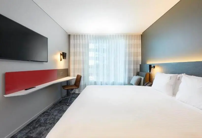 キングサイズベッドのスタンダードルーム, Holiday Inn Express Melbourne Southbank, An Ihg