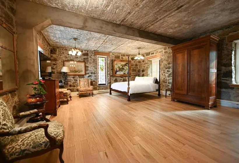 キングサイズベッドのスイートルーム, Stonehaven Le Manoir Relais & Chateaux