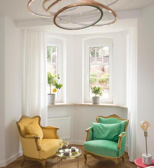 Standardrum Trädgårdsutsikt, Kolorowe Pola Boutique B&b