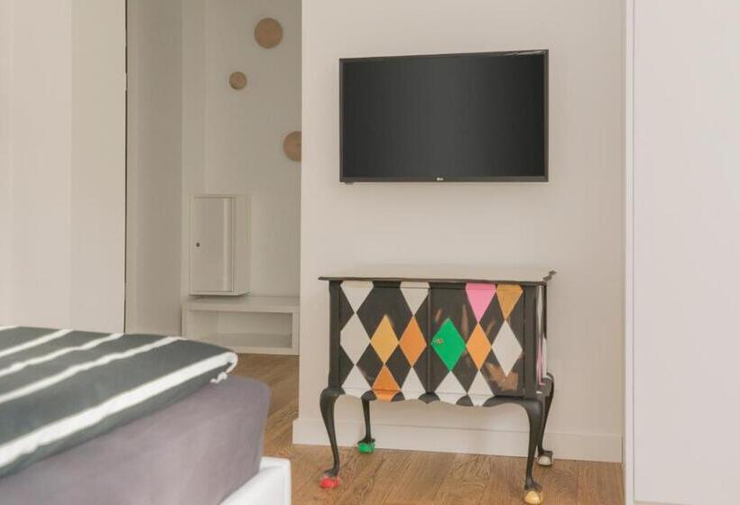 Standardrum Trädgårdsutsikt, Kolorowe Pola Boutique B&b