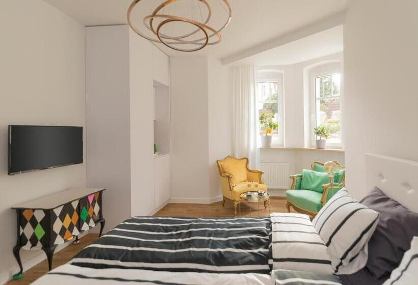 Standardrum Trädgårdsutsikt, Kolorowe Pola Boutique B&b