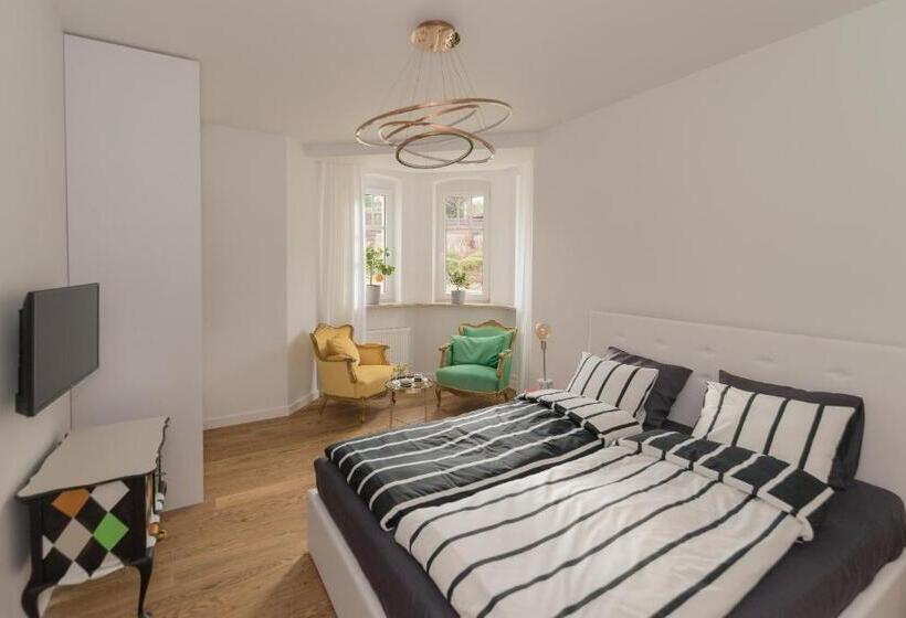 Standardrum Trädgårdsutsikt, Kolorowe Pola Boutique B&b