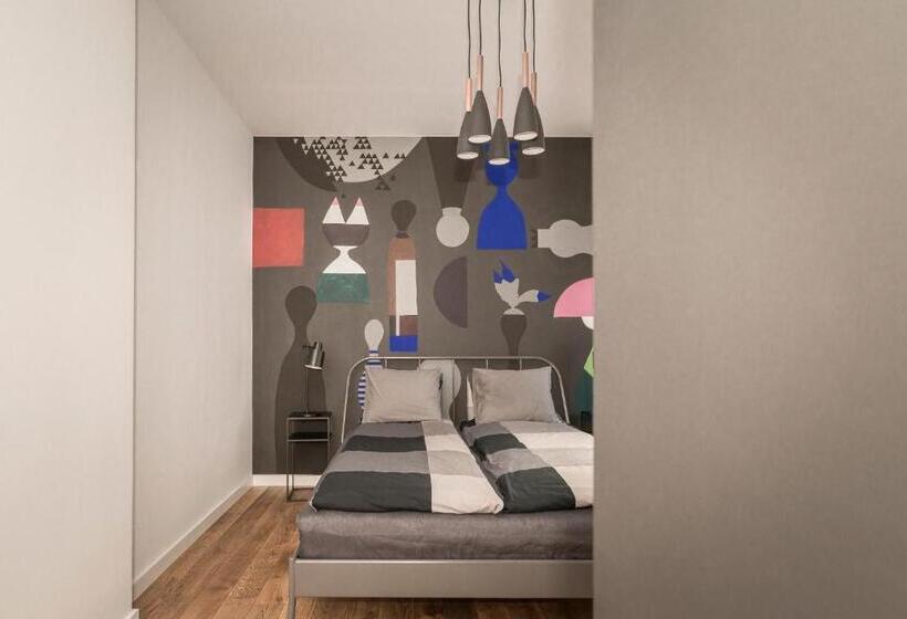 1 Sovrums Lägenhet, Kolorowe Pola Boutique B&b