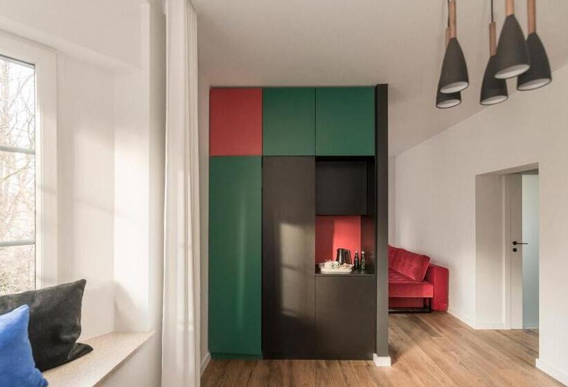 1 Sovrums Lägenhet, Kolorowe Pola Boutique B&b