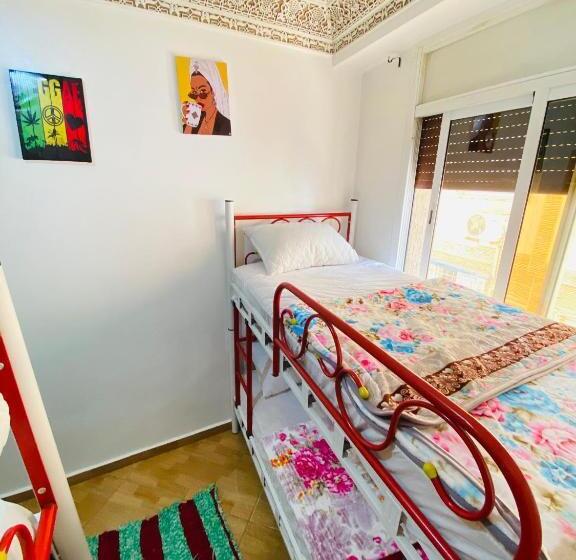 共用房间的床, Azoul Surf Hostel Taghazout