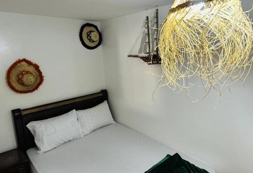 Standard room with outdoor bath, Azoul Surf Hostel Taghazout