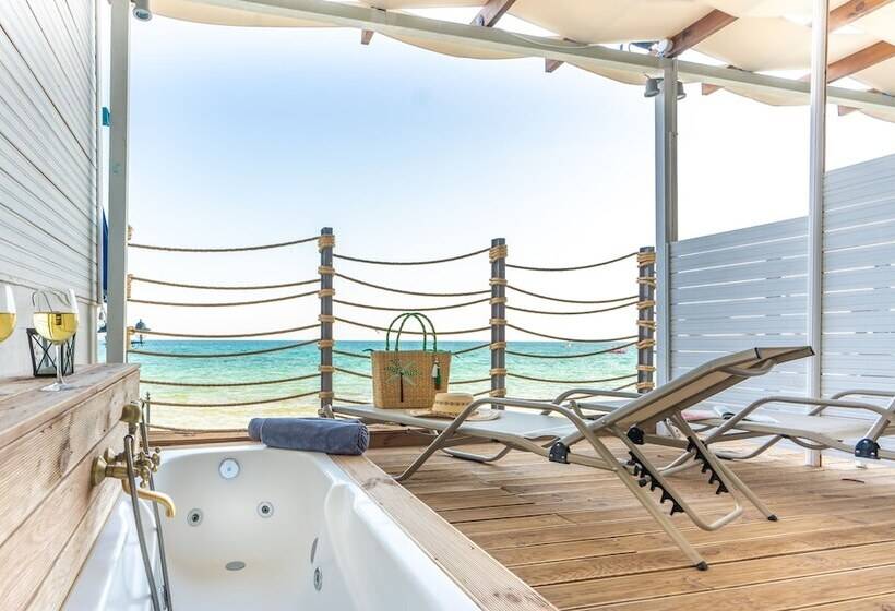 Номер Deluxe Вид на Море, Paralia Beach Boutique