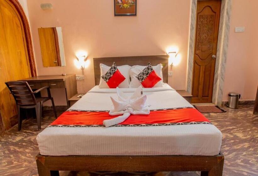 ガーデンビューの１ベッドルームビラ, The Byke Royal Pearl Anjuna