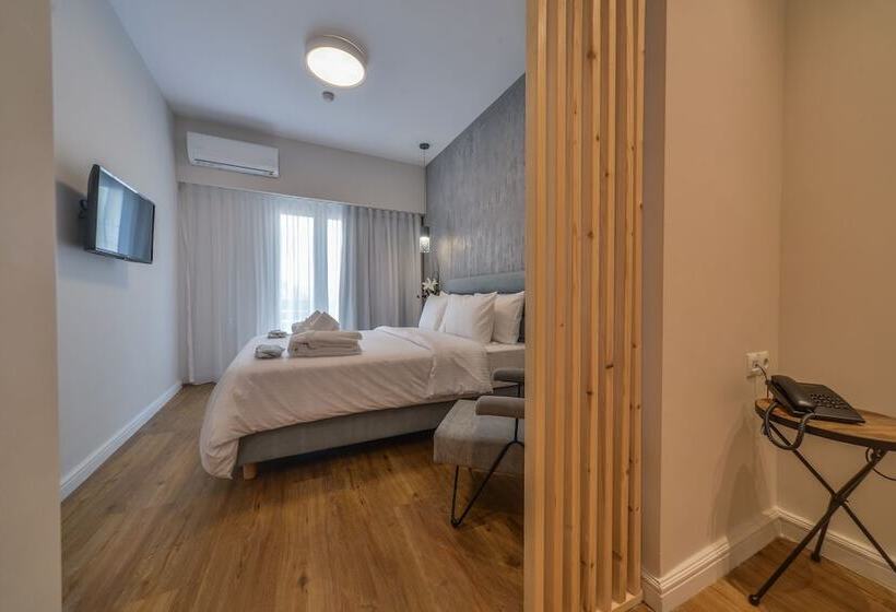 침실 2개 아파트, A.p. Acropolis View Apartments