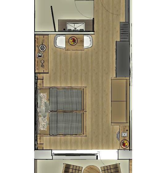 Студио Стандарт с Балконом, Boutique Hotel Planlim