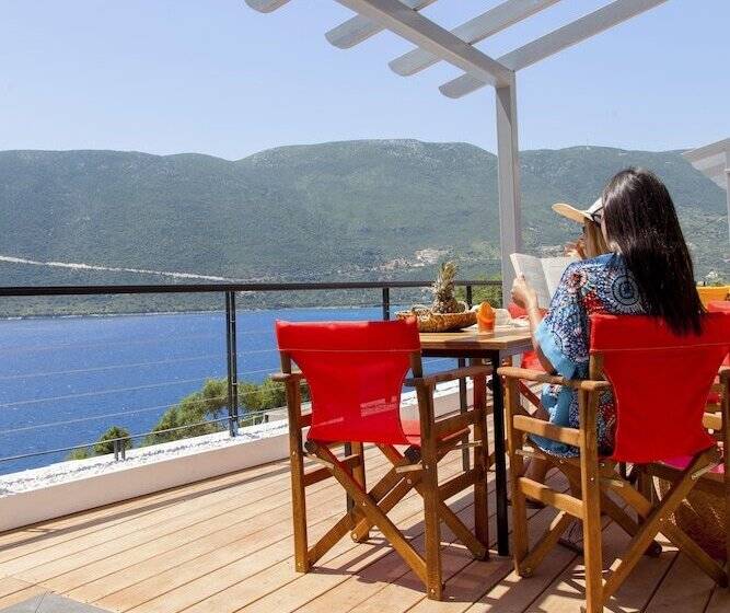 جناح ديلوكس مطل على البحر, Sappho Boutique Suites