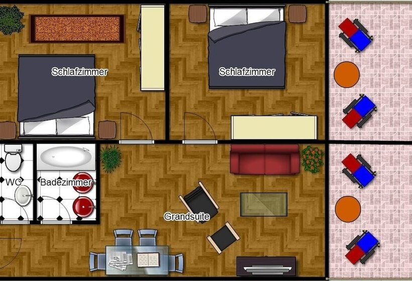 Люкс Вид на Горы, Panorama