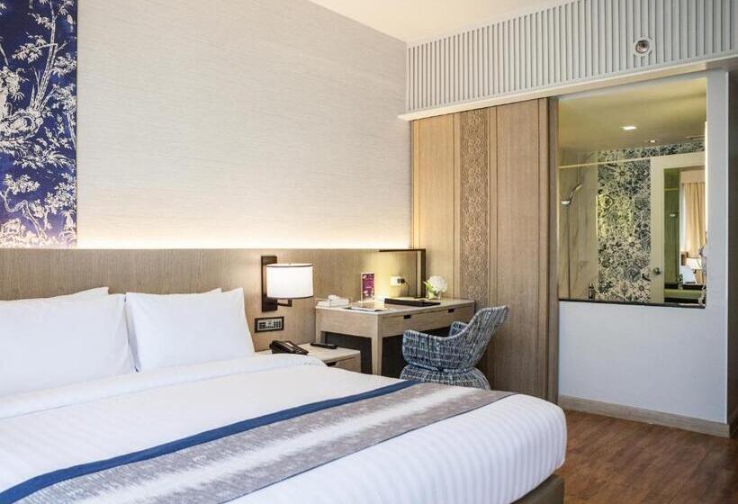 디럭스 룸 측면 바다 전망, The Royal Paradise Hotel & Spa Sha Extra Plus