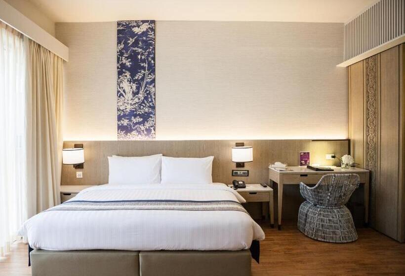 디럭스 룸 측면 바다 전망, The Royal Paradise Hotel & Spa Sha Extra Plus