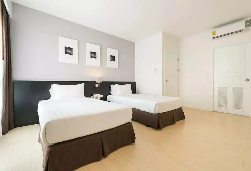 ２ベッドルームデラックスアパートメント, Somerset Park Suanplu Bangkok
