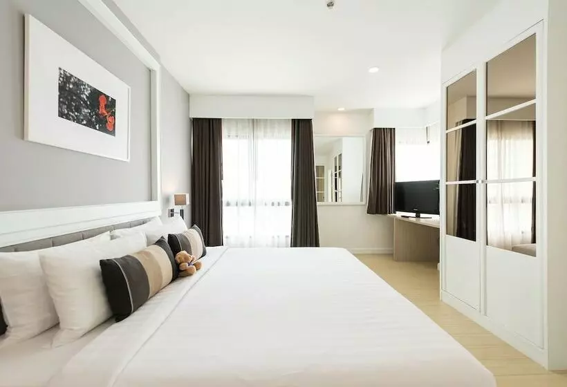 ２ベッドルームデラックスアパートメント, Somerset Park Suanplu Bangkok