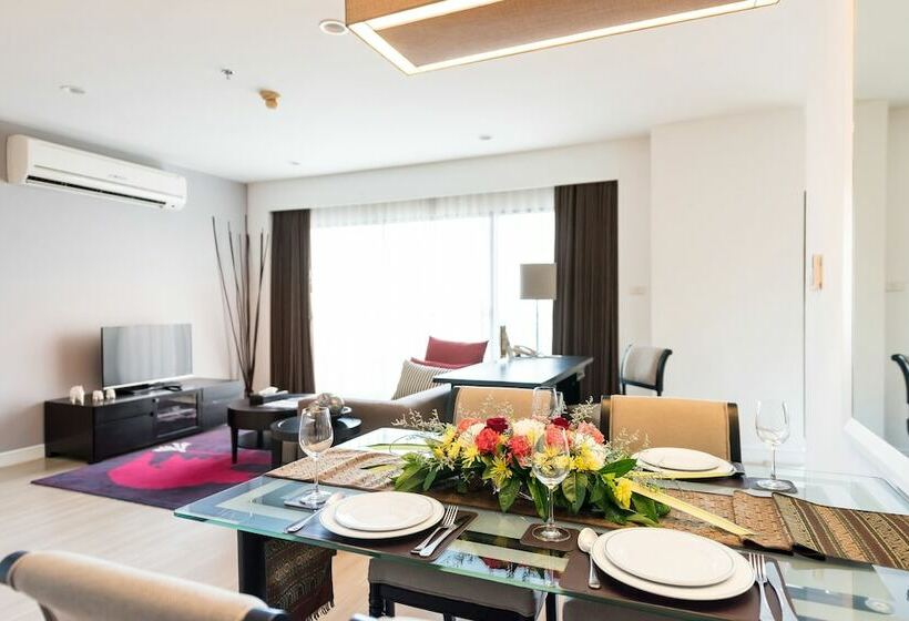 آپارتمان لوکس 2 خوابه, Somerset Park Suanplu Bangkok