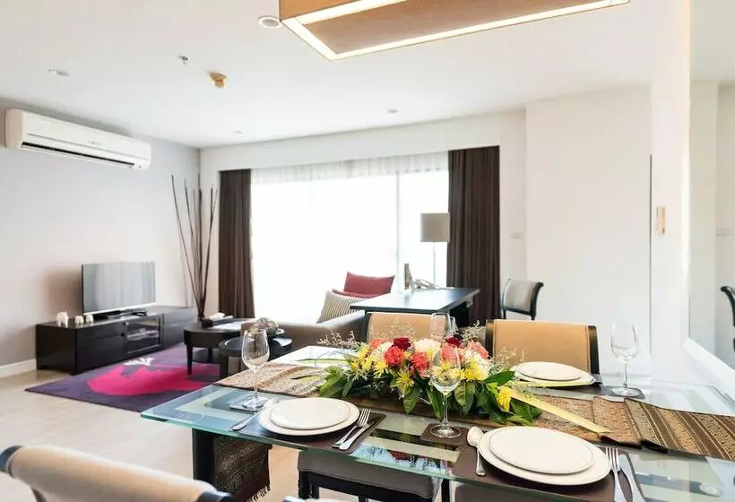 ２ベッドルームデラックスアパートメント, Somerset Park Suanplu Bangkok