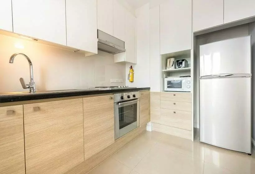 ２ベッドルームデラックスアパートメント, Somerset Park Suanplu Bangkok