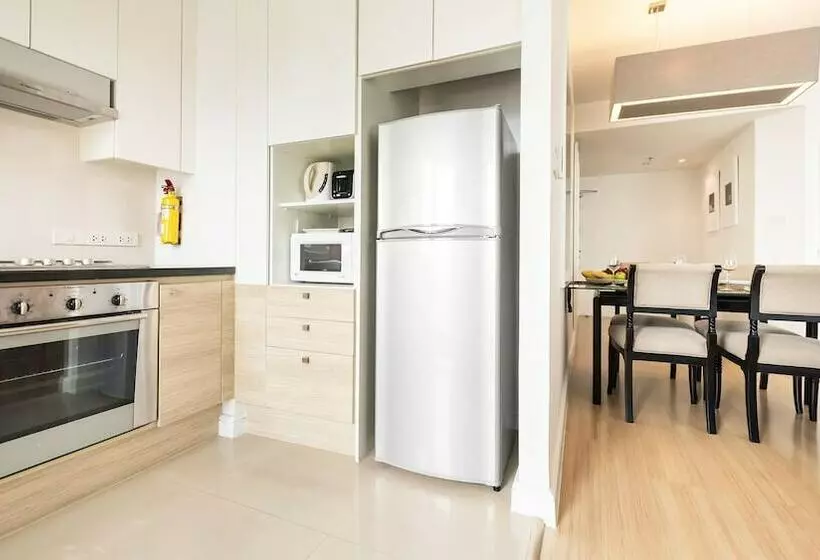 ２ベッドルームデラックスアパートメント, Somerset Park Suanplu Bangkok