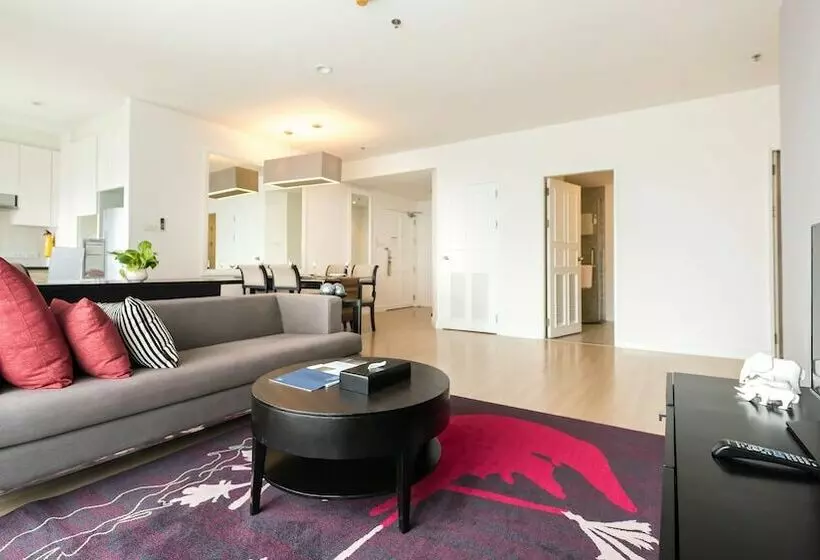 ２ベッドルームデラックスアパートメント, Somerset Park Suanplu Bangkok