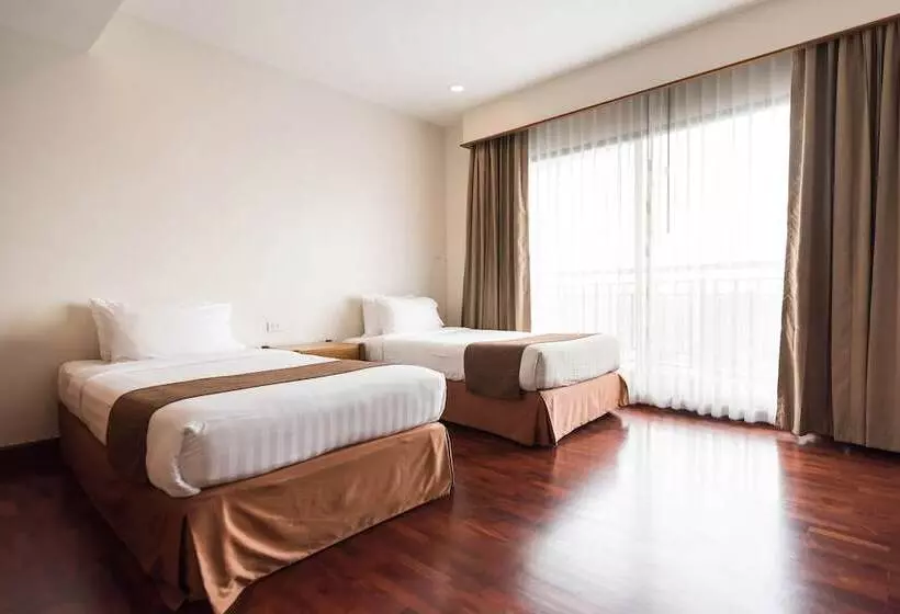 ２ベッドルームのエクゼクティブアパートメント, Somerset Park Suanplu Bangkok
