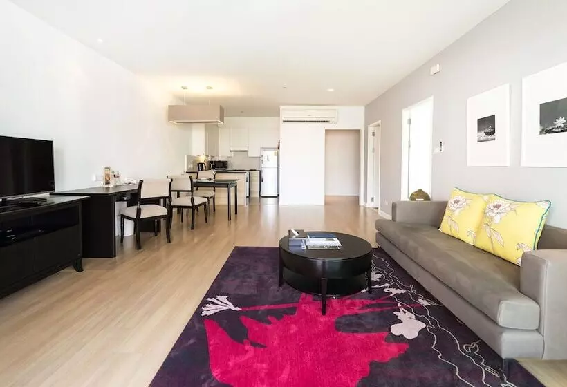 １ベッドルームのデラックスアパートメント, Somerset Park Suanplu Bangkok