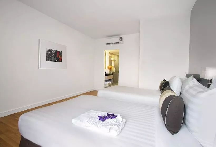 １ベッドルームのデラックスアパートメント, Somerset Park Suanplu Bangkok