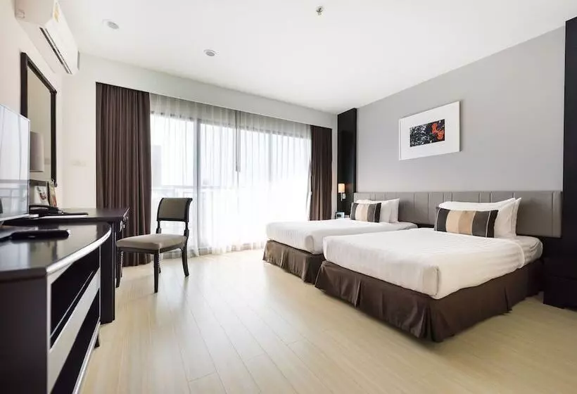 １ベッドルームのデラックスアパートメント, Somerset Park Suanplu Bangkok