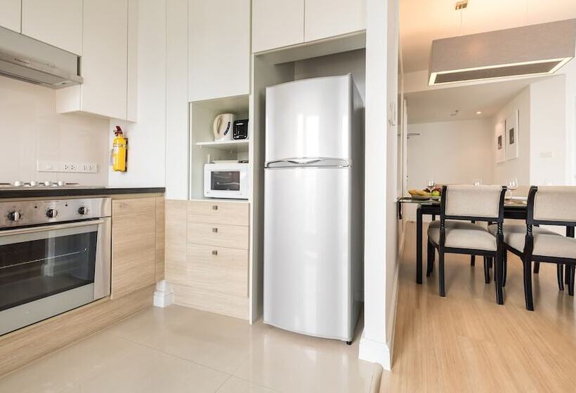 آپارتمان لوکس 2 خوابه, Somerset Park Suanplu Bangkok