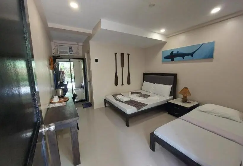 ガーデンビューデラックスルーム, Avila S Horizon Dive Resort Malapascua