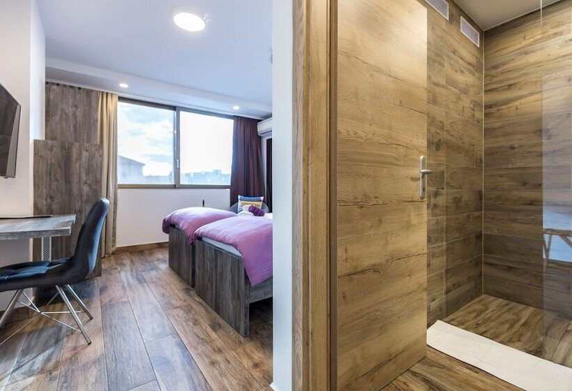 디럭스 룸 도시 전망, Apinelo Tower Rooms