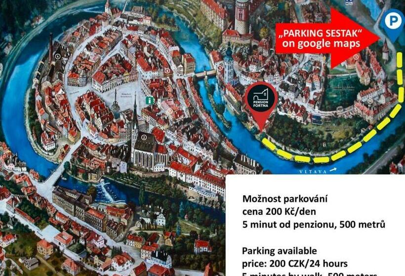 标准间带露台, Pension Fortna