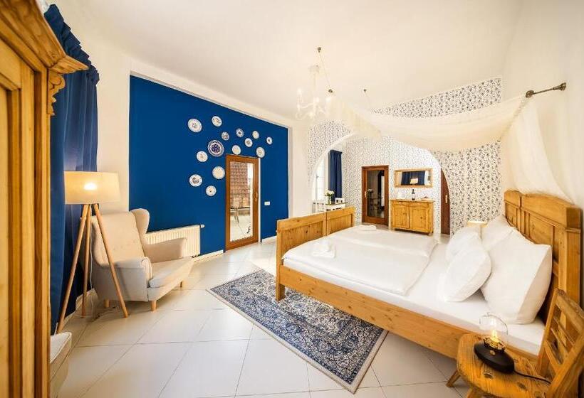 标准间带露台, Pension Fortna