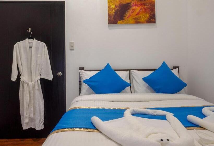 חדר דלוקס עם מרפסת נוף לים, Blue Ribbon Dive Resort