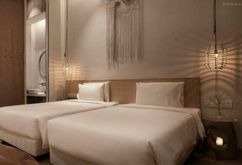 اتاق استاندارد, Shanghai Pudong Airport Moonlo Hotel   Pet Friendly
