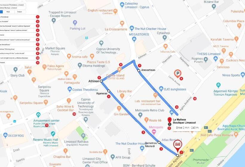 חדר סטנדרט, Limassol Old Town Mansion